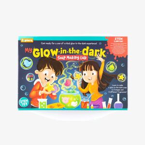 Eksploe Stem Learner DIY Science Kit - My Glow In The Dark Soap Making Lab