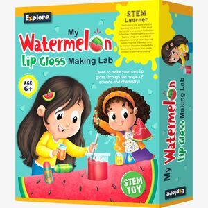 Eksploe Stem Learner DIY Science Kit - My Watermelon Lip Gloss Making Lab