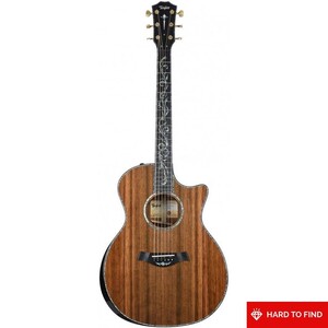 Taylor Presentation Series PS14CE Deluxe Grand Auditorium Acoustic-Electric Guitar - Natural Sinker Redwood (Includes Deluxe Hardshell Case)