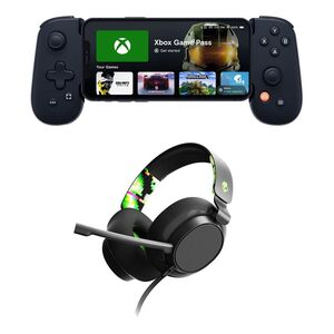 Backbone One Mobile Gaming Controller (XBOX Edition for iPhone) + Skullcandy SLYR Gaming Headphone (XBOX Edition) (Bundle)