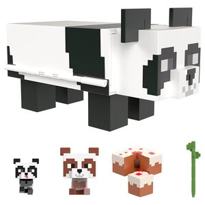 Mattel Minecraft Mob Head Mini Panda Playhouse Playset HLL25