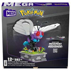 Mega Construx Pokémon Motion Butterfree Building Set HKT22