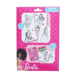 Blueprint Collections Barbie A5 Fashion Poster Set