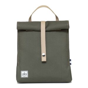 The Lunchbags Original Lunch Bag 5L - Olive with Beige Strap