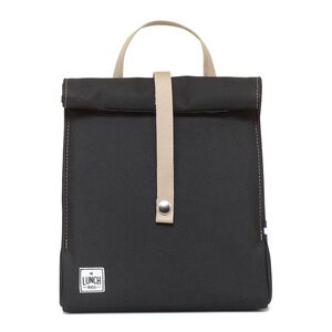 The Lunchbags Original Lunch Bag 5L - Black with Beige Strap