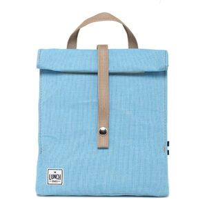 The Lunchbags Original Lunch Bag 5L - Aqua with Beige Strap