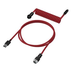 HyperX Coiled Cable - Red/Black - 1.37m