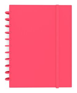 Carchivo Ingeniox A4 Lined Notebook - Intense Colours - Red