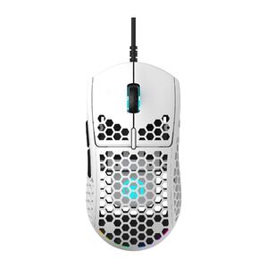 Gamertek GM16 Ultralight RGB Gaming Mouse - White