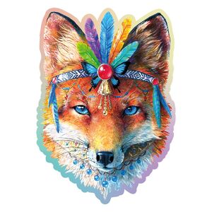 Wooden City Mystic Fox M Wooden Jigsaw Puzzle (150 Pieces)