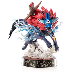 First 4 Figures Okami Oki Wolf Standard Edition 9 Inch PVC Statue 8.4 Inches