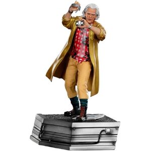 Iron Studios Art Scale Back To The Future Ii Doc Brown 1/10 Scale Statue 9.8 Inches