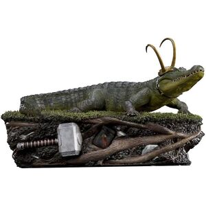 Iron Studios Art Scale Loki Alligator Loki 1/10 Scale Statue 3.9 Inches