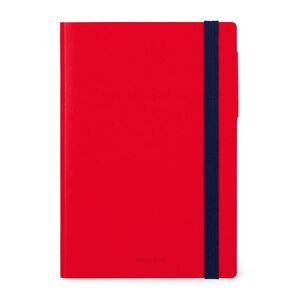 Legami 16-Month Diary - 2023/2024 - Medium Daily Diary - Red