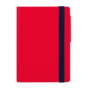 Legami 18-Month Diary - 2023/2024 - Small Weekly Diary - Red