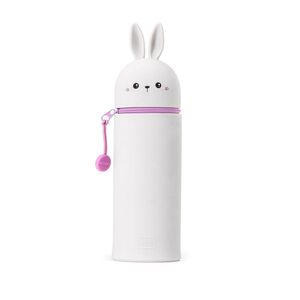 Legami 2-in-1 Silicone Pencil Case - Kawaii - Bunny