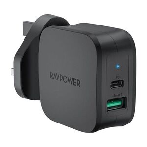 Ravpower PD Pioneer 2-Port Wall Charger 30W - Black