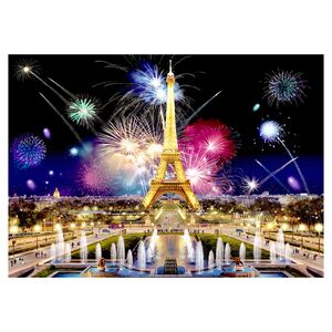 Wooden City Paris By Night L Wooden Jigsaw Puzzle (505 Pieces)