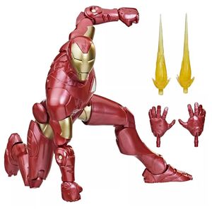 Hasbro Marvel Legends Series Marvel Avengers Classic Iron Man 6-inch Action Figure F6617