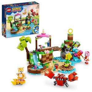 LEGO Sonic the Hedgehog Amy's Animal Rescue Island 76992 Building Toy Set (388 Pieces)