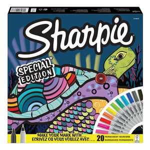 Sharpie Permanent Markers - Turtle (Pack of 20) (Assorted Colors)