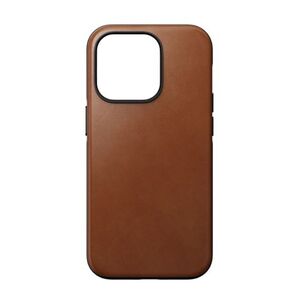 Nomad iPhone 15 Pro Modern Leather Case - English Tan