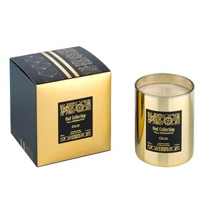 Ladenac Vila Hermano Oud Collections Scented Candle 330g - Oud - Golden