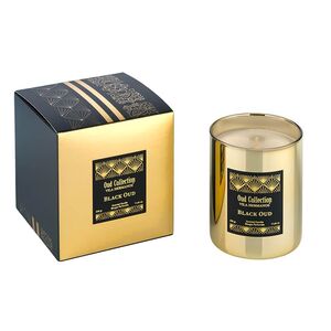 Ladenac Vila Hermano Oud Collections Scented Candle 330g - Black Oud - Golden