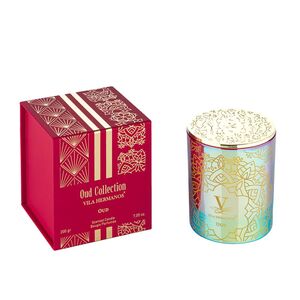 Ladenac Vila Hermano Oud Collections Scented Candle 200g - Oud Iridescent - Iridescent Red