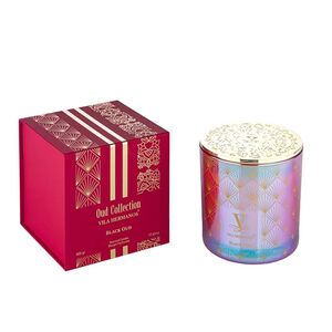 Ladenac Vila Hermano Oud Collections Scented Candle 500g - Black Oud - Iridescent Red