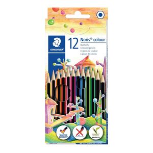 Staedtler Noris Color Pencils Set (Pack of 12) (Assorted Colors)
