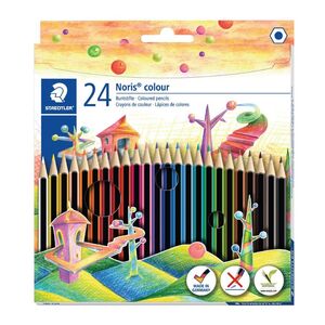 Staedtler Noris Color Pencils Set (Pack of 24) (Assorted Colors)