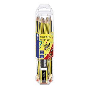Staedtler Noris B-Day 12 Pencils + 1 Sharpener + 1 Eraser