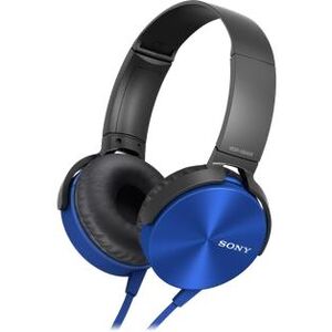 Sony MDR-XB450 Extra Bass Wired On-Ear Headphone Blue