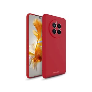 Hyphen Premium Silicone Soft-Touch Case For Huawei Mate 50  - Red