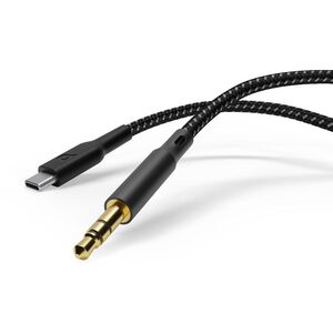 Powerology Braided AUX to Type-C Audio Cable 1.2m