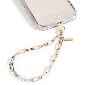 Case-Mate Gold Link Chain Phone Wristlet