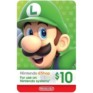 Nintendo eShop (US) - USD 10 (Digital Code)