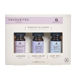 Aroma Home Favourites Essential Oil Blends Set (3 x 9ml)
