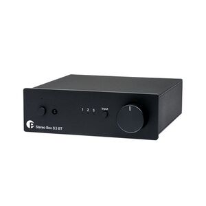 Pro-Ject Stereo Box S3 BT Ultra Compact Integrated Amplifier - Black