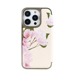 Ted Baker iPhone 15 Pro Max Mirror Folio - Flower Placement