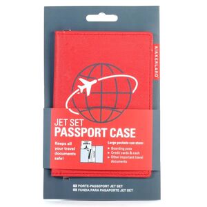 Kikkerland Passport Cover - Red