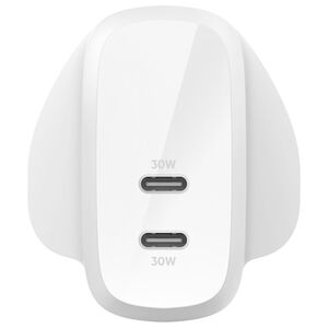Belkin BoostCharge Pro USB-C Wall Charger with PPS 60W - White