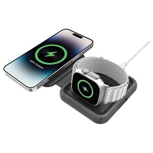 Momax Q.Mag Go Folding MageSafe 2-in-1 Wireless Charger
