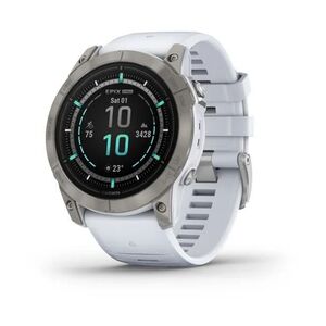 Garmin epix Pro (Gen 2) - Sapphire Edition Smartwatch - Titanium with Whitestone Band (51mm)