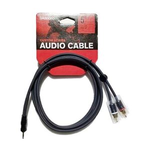 D'Addario Dual RCA to Stereo Mini Cable 1.5 Meter