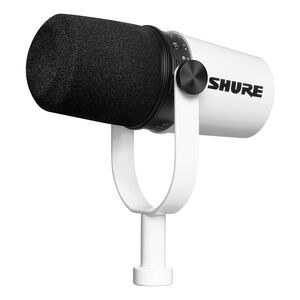 Shure MV7 Dynamic Microphone - White