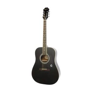 Epiphone Guitar Acoustic DR-100 Ebony - Includes Free Softcase