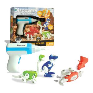 Discovery Mindblown Toy Dinosaur Construction Set (90 Pieces)