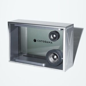 Cotodama Lyric Speaker Box - Military Silver